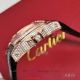Perfect Replica Cartier Santos Rose Gold Diamond Paved Women's 33.5mm Swiss Quartz Watch (3)_th.jpg